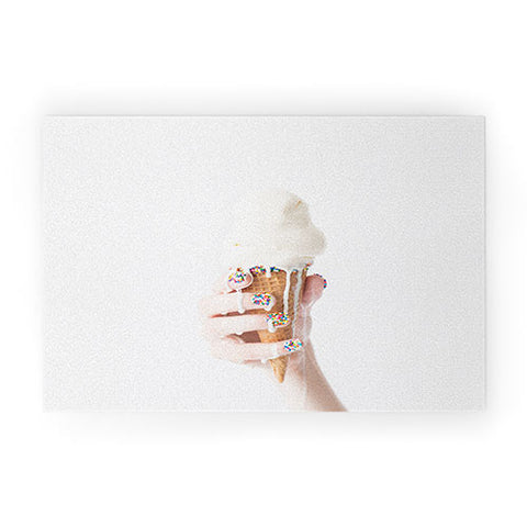 Jeff Mindell Photography Melting Ice Cream Welcome Mat