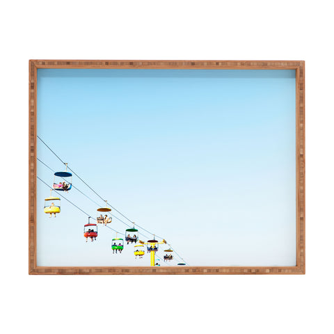Jeff Mindell Photography Santa Cruz Boardwalk Series 1 Rectangular Tray