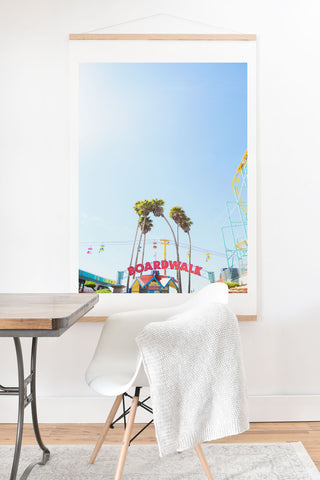 Jeff Mindell Photography Santa Cruz Boardwalk Series 6 Art Print And Hanger