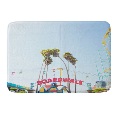 Jeff Mindell Photography Santa Cruz Boardwalk Series 6 Memory Foam Bath Mat