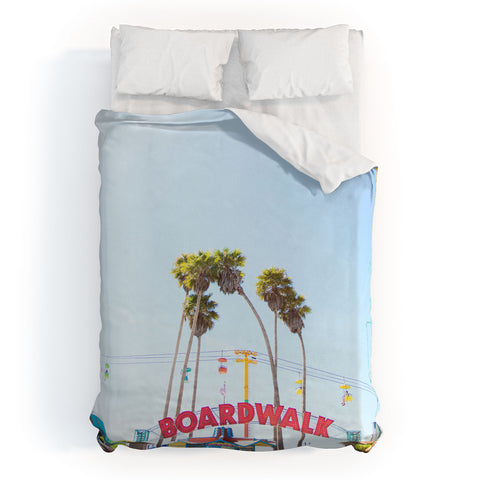 Jeff Mindell Photography Santa Cruz Boardwalk Series 6 Duvet Cover