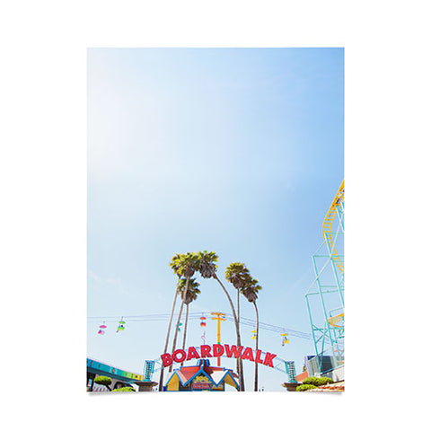 Jeff Mindell Photography Santa Cruz Boardwalk Series 6 Poster