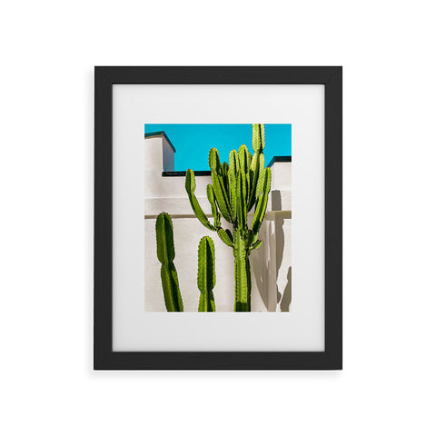 Jeff Mindell Photography South Pasadena Cactus Framed Art Print