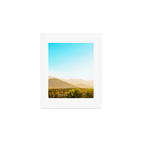 Jeff Mindell Photography Sunrise over Estes Park Art Print