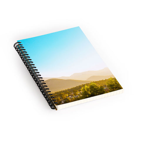 Jeff Mindell Photography Sunrise over Estes Park Spiral Notebook