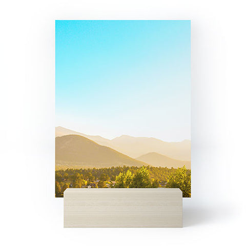 Jeff Mindell Photography Sunrise over Estes Park Mini Art Print