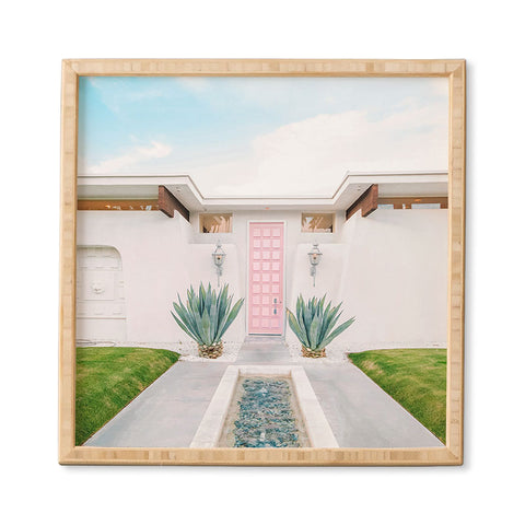 Jeff Mindell Photography That Pink Door Again Framed Wall Art