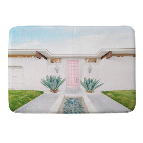 Jeff Mindell Photography That Pink Door Again Memory Foam Bath Mat