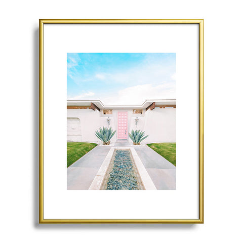 Jeff Mindell Photography That Pink Door Again Metal Framed Art Print