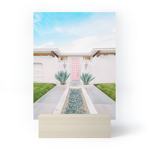 Jeff Mindell Photography That Pink Door Again Mini Art Print