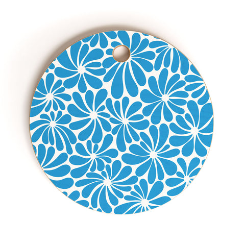 Jenean Morrison All Summer Long in Blue Cutting Board Round