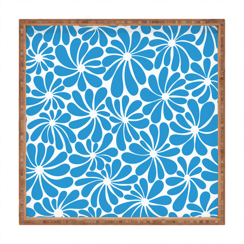 Jenean Morrison All Summer Long in Blue Square Tray