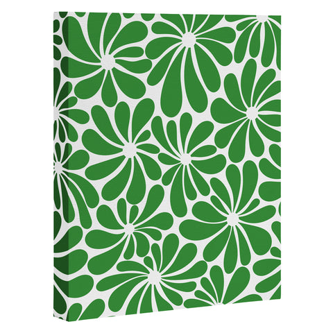 Jenean Morrison All Summer Long in Green Art Canvas