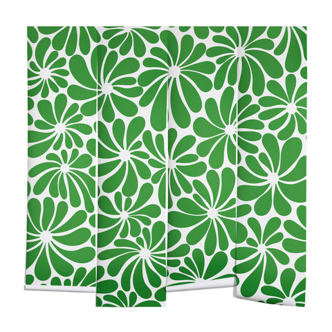 Jenean Morrison All Summer Long in Green Wall Mural