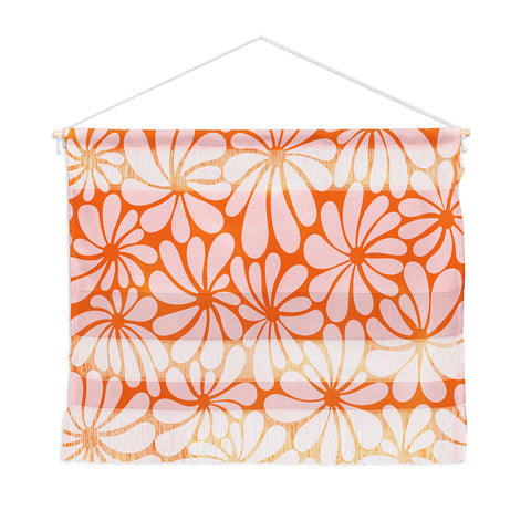 Jenean Morrison All Summer Long in Orange Wall Hanging Landscape