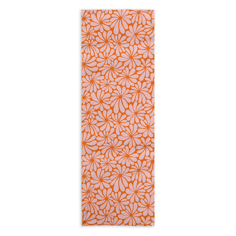 Jenean Morrison All Summer Long in Orange Yoga Towel