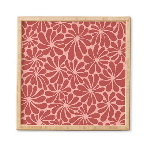 Jenean Morrison All Summer Long in Rose Framed Wall Art