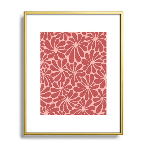 Jenean Morrison All Summer Long in Rose Metal Framed Art Print