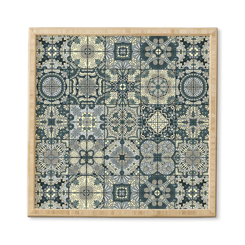 Jenean Morrison Antiquely Blue Framed Wall Art