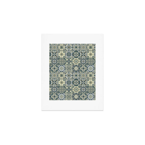 Jenean Morrison Antiquely Blue Art Print