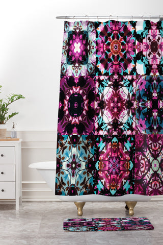 Jenean Morrison Blue Monday Shower Curtain And Mat