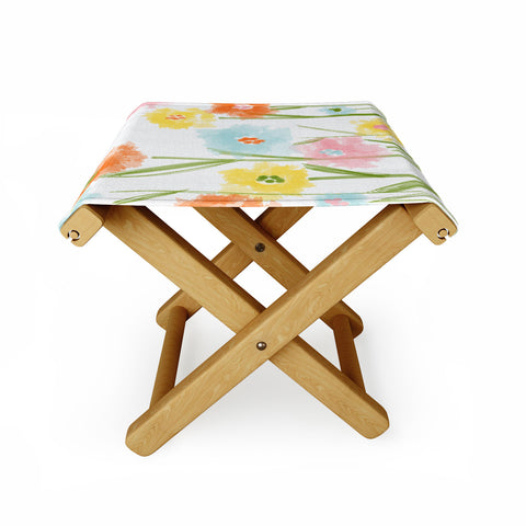 Jenean Morrison Breakfast in Bed Folding Stool