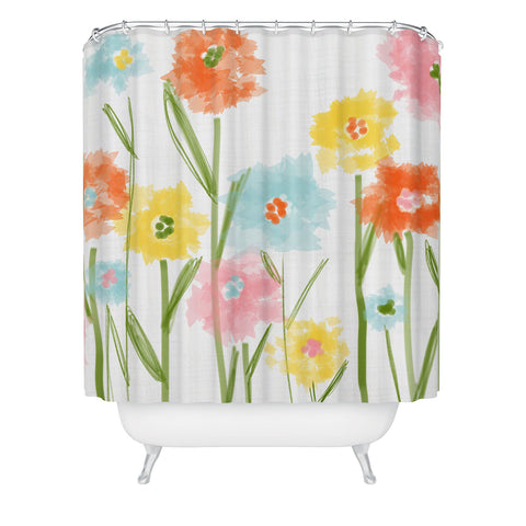 Jenean Morrison Breakfast in Bed Shower Curtain
