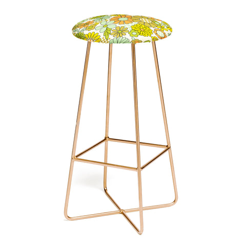Jenean Morrison Checkered Past Bar Stool