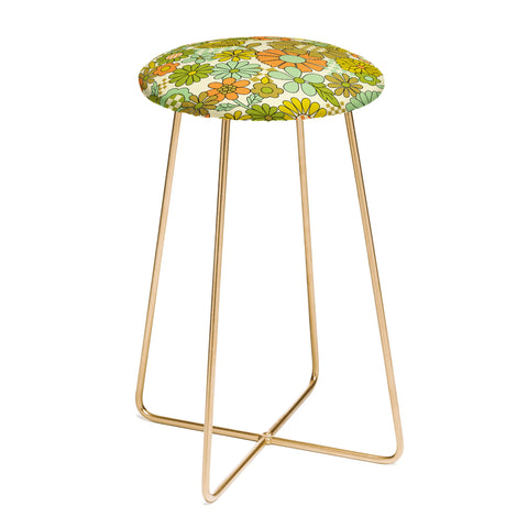 Jenean Morrison Checkered Past Counter Stool