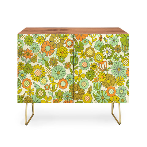 Jenean Morrison Checkered Past Credenza