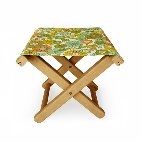 Jenean Morrison Checkered Past Folding Stool