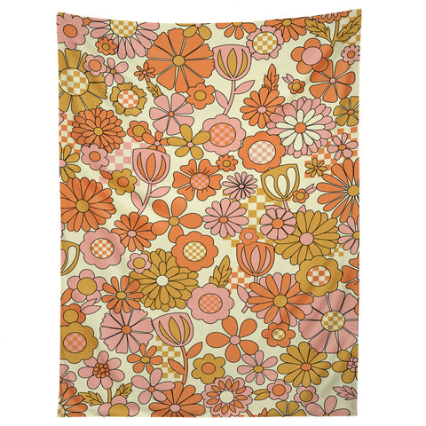 Jenean Morrison Checkered Past in Coral Tapestry