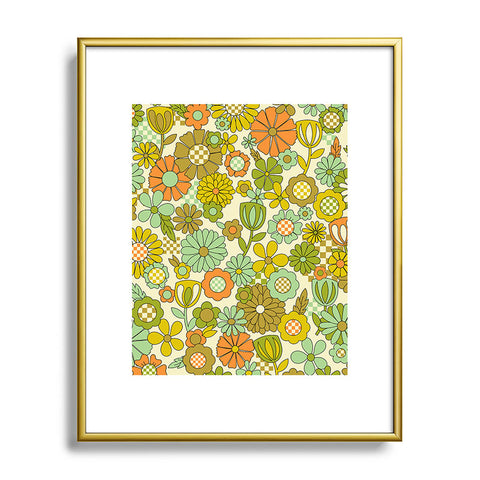 Jenean Morrison Checkered Past Metal Framed Art Print