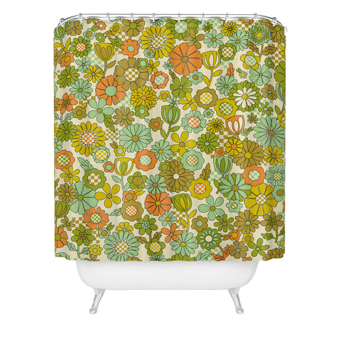 Jenean Morrison Checkered Past Shower Curtain