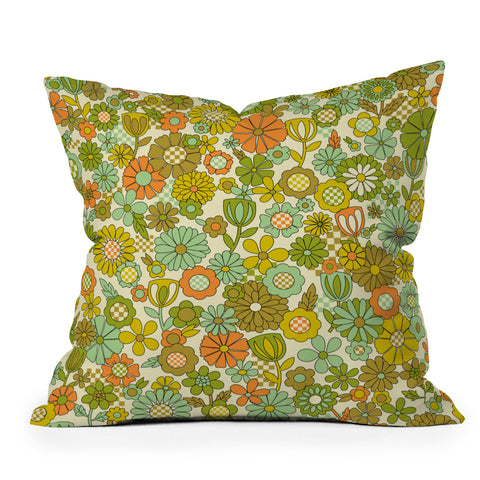 Jenean Morrison Checkered Past Throw Pillow