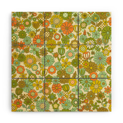 Jenean Morrison Checkered Past Wood Wall Mural