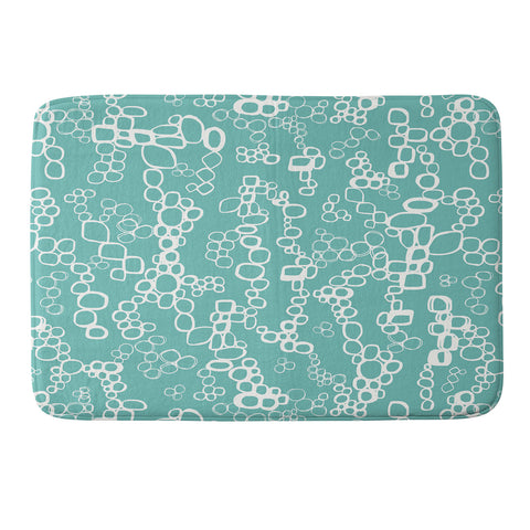 Jenean Morrison Circular Logic Memory Foam Bath Mat
