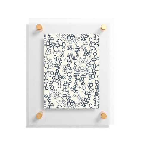 Jenean Morrison Circular Logic Beige Floating Acrylic Print