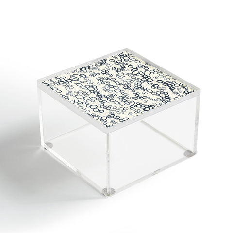 Jenean Morrison Circular Logic Beige Acrylic Box