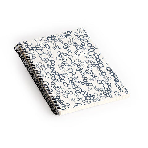 Jenean Morrison Circular Logic Beige Spiral Notebook