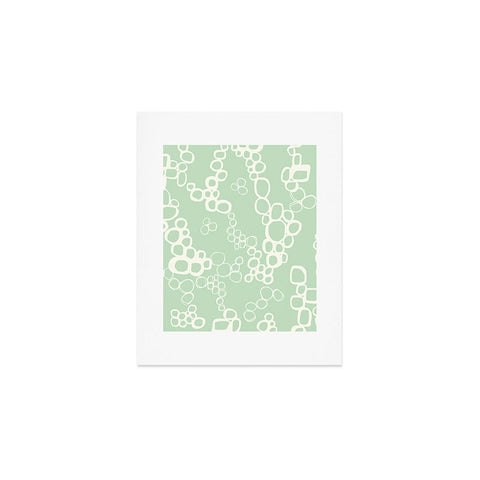 Jenean Morrison Circular Logic Mint Art Print