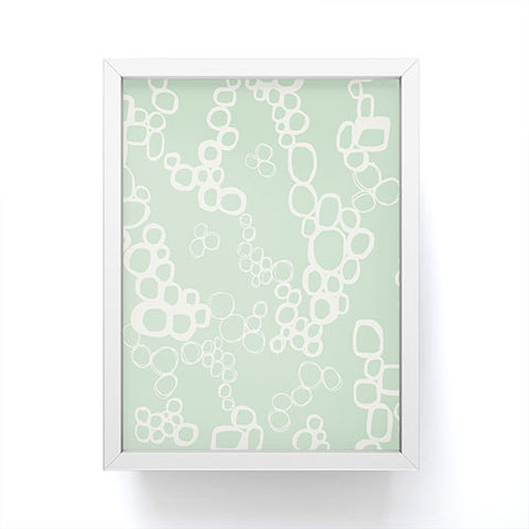 Jenean Morrison Circular Logic Mint Framed Mini Art Print