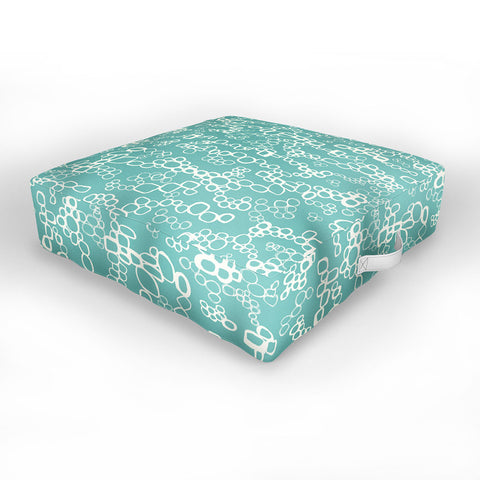 Jenean Morrison Circular Logic Outdoor Floor Cushion