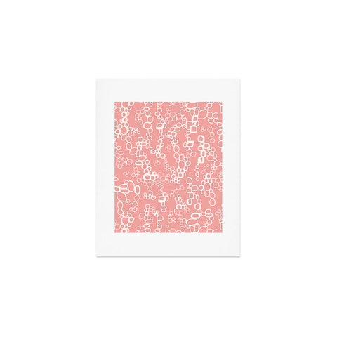 Jenean Morrison Circular Logic Pink Art Print