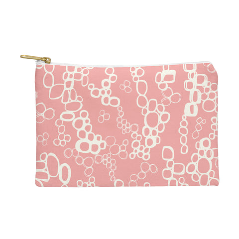 Jenean Morrison Circular Logic Pink Pouch