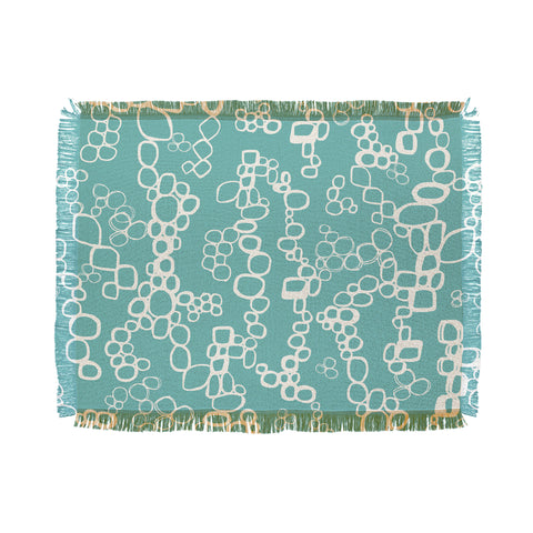 Jenean Morrison Circular Logic Throw Blanket