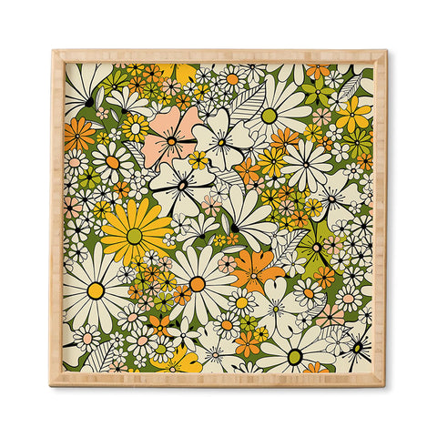 Jenean Morrison Counting Flowers in the 1960s Framed Wall Art