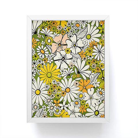 Jenean Morrison Counting Flowers in the 1960s Framed Mini Art Print