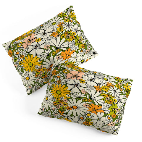 Jenean Morrison Counting Flowers in the 1960s Pillow Shams