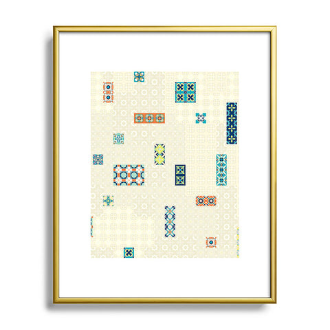 Jenean Morrison Culture Club Metal Framed Art Print